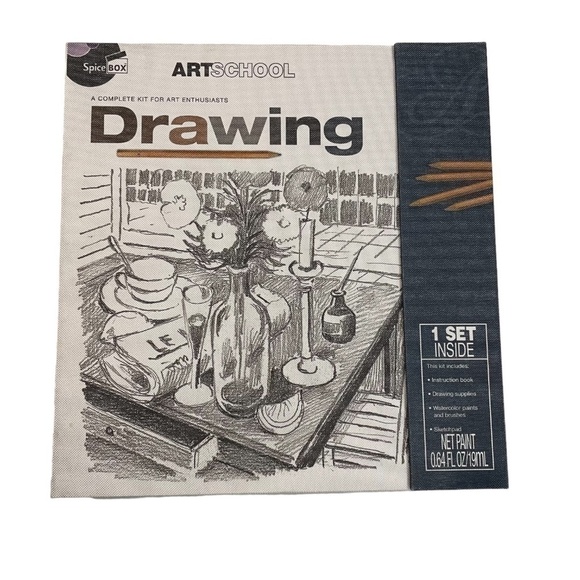 Other - Drawing and Water Color Paint  Kit 🤍
